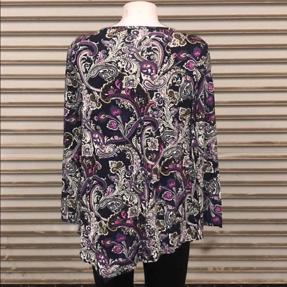 🛍️Baisheng GT top paisley very nice top